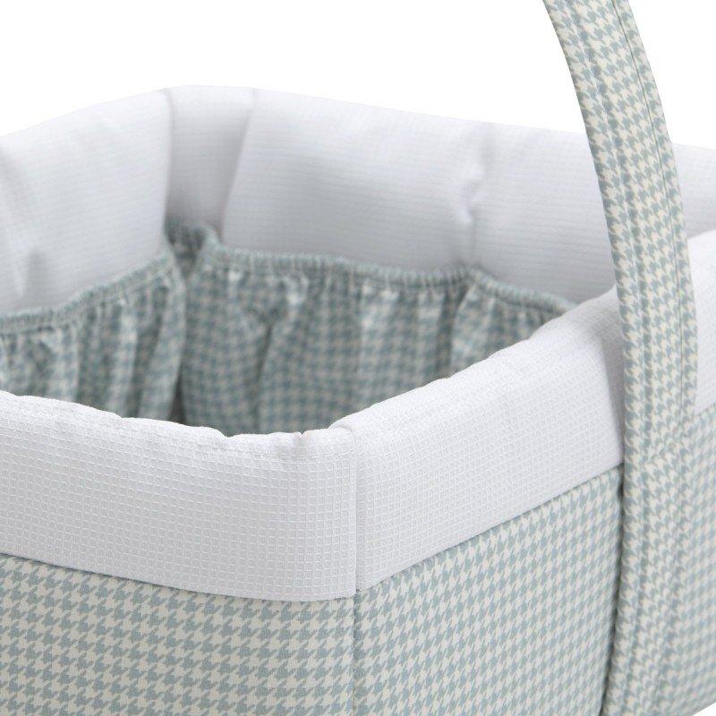 Cambrass CESTA CANASTILLA 22.5x29x29 CM MINI WINDSORD MINT Descuento por venta flash