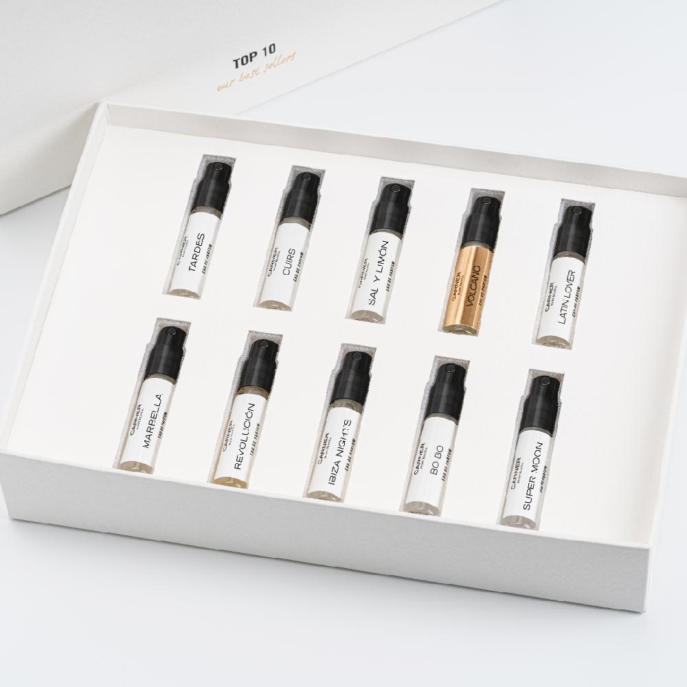 Carner barcelona Set Descubrimiento 10 Muestras Perfumes