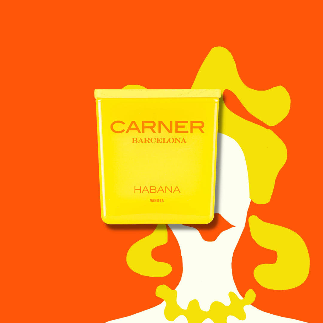 Carner barcelona Vela Aromática Vainilla Habana