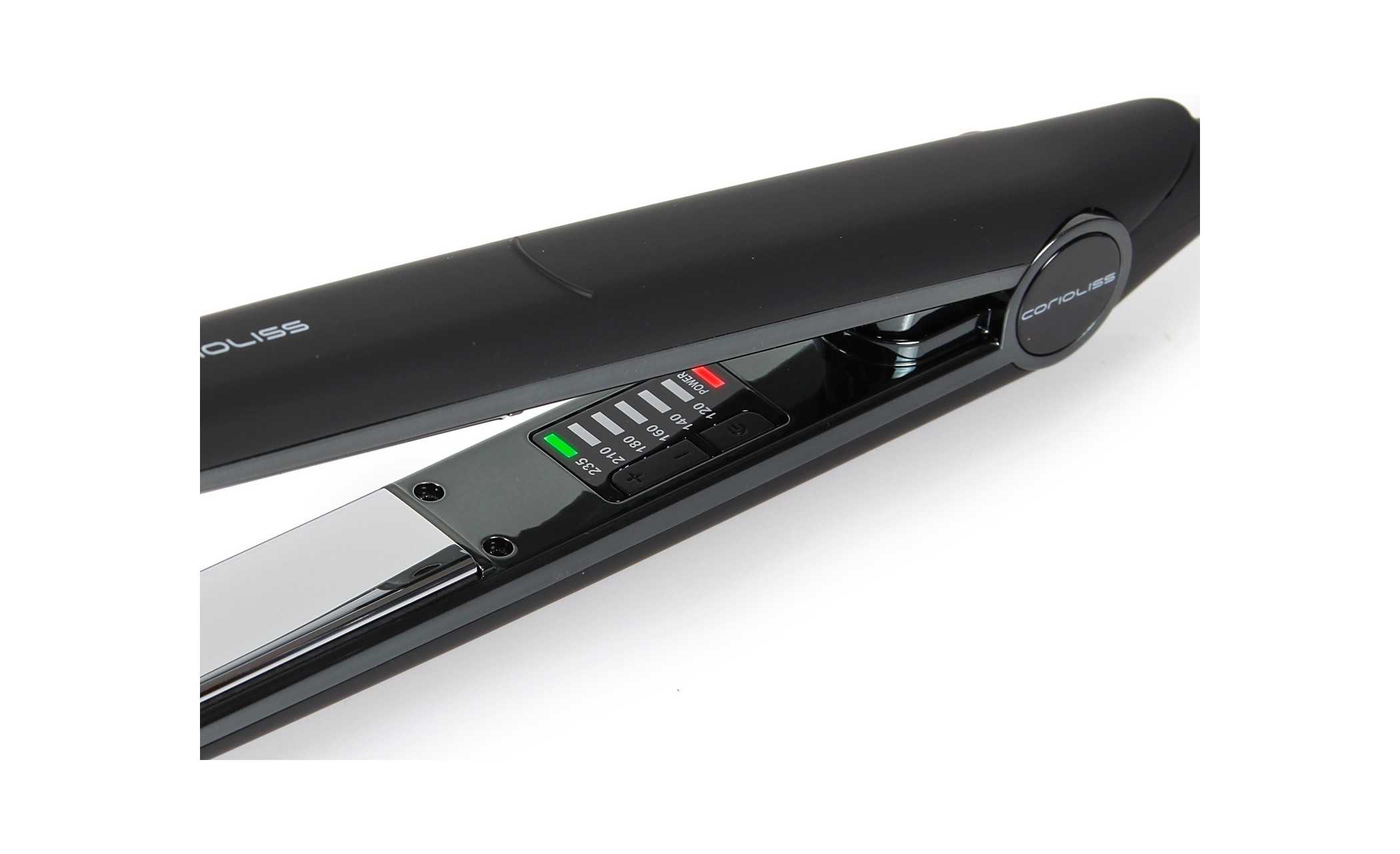 Corioliss PLANCHA DE PELO C1 BLACK SOFT TOUCH CHROME Ahorra y exporta