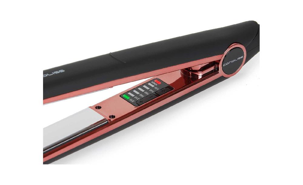 Corioliss PLANCHA DE PELO C1 BLACK SOFT TOUCH COPPER Libre de impuestos