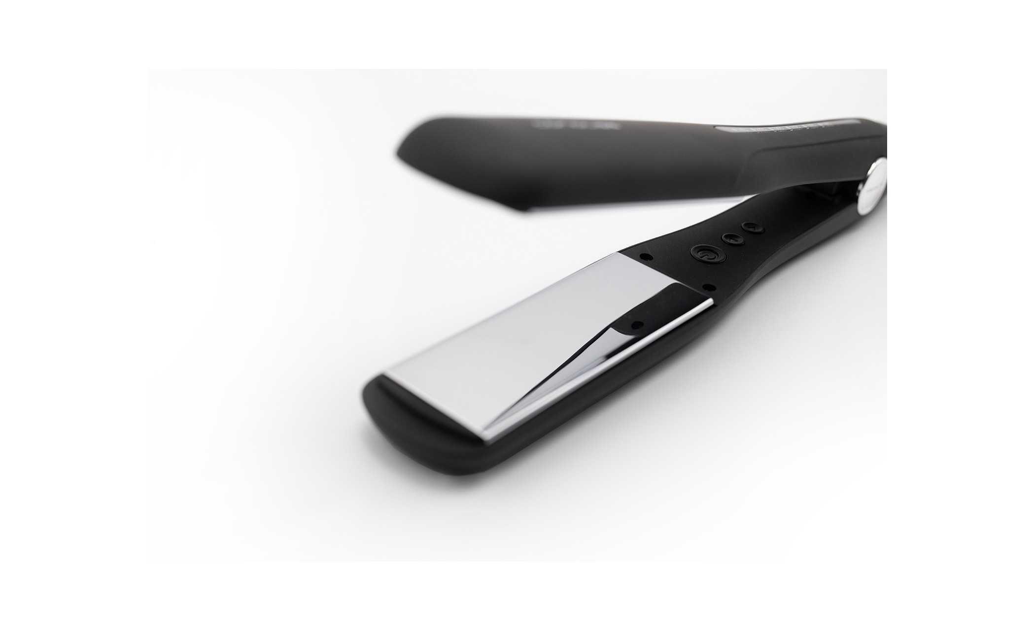 Corioliss PLANCHA THE WIDE BLACK SOFT TOUCH Rebajas de fábrica