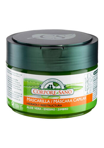 Corpore sano Mascarilla Capilar Reparadora Aloe Vera Enebro y Provitamina B5