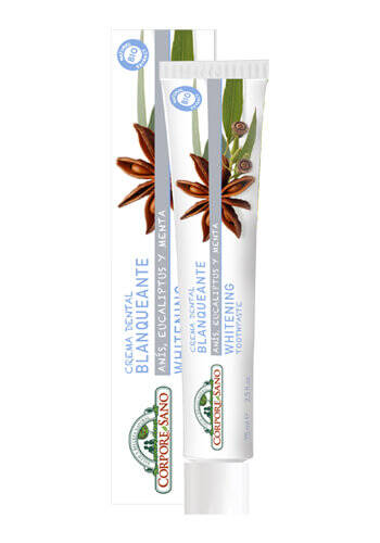 Corpore sano Crema Dental Blanqueante Anís Estrellado Eucaliptus y Menta