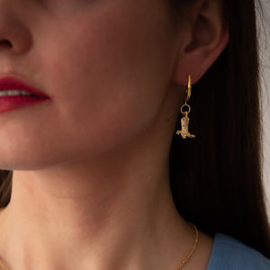 D lirio Pendientes West Outlet online