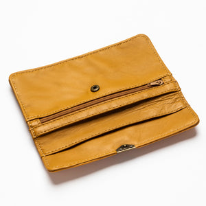 D lirio Cartera de Piel Marrón Mejor oferta