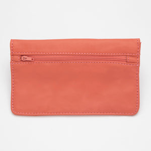 D lirio Cartera de Piel Anaranjada Outlet online