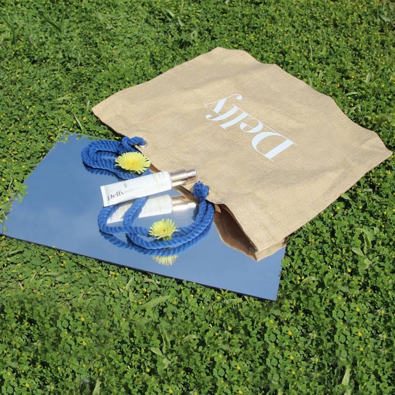 Delfy PACK SPF50+ + BOLSO AZUL Liquidación