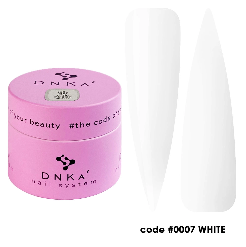 Dessata Jelly Gel DNKa’ 15 ml #0007 White