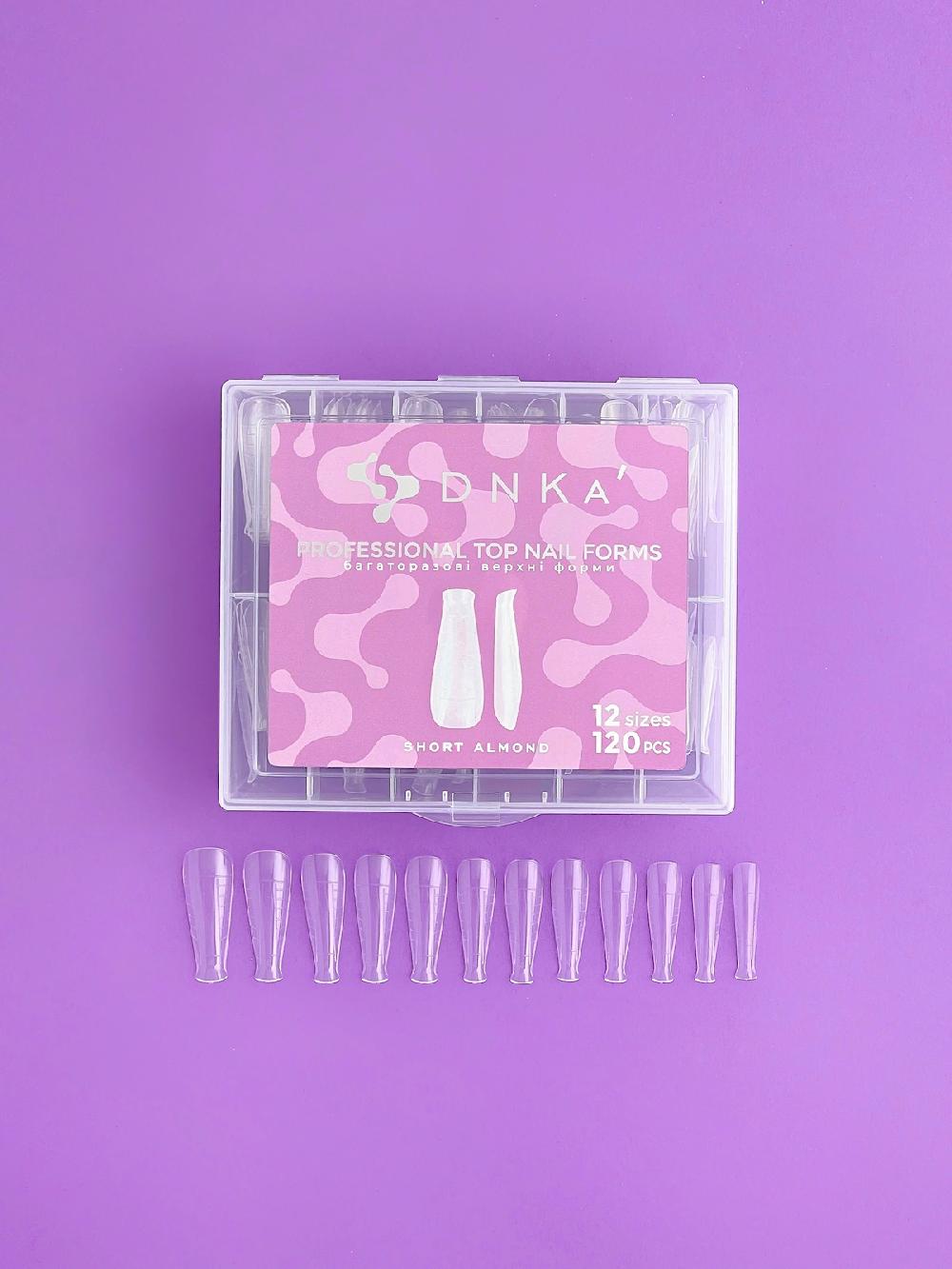 Dessata Professional Top Nail Forms DNKa’ Short Almond 120 pcs Outlet online