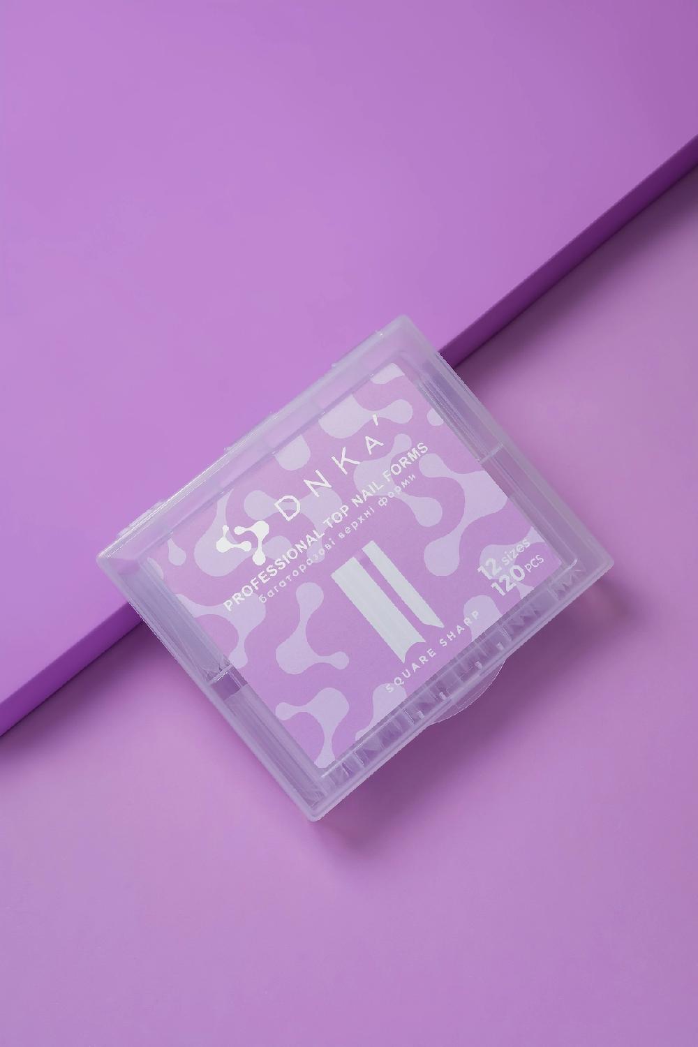 Dessata Professional Top Nail Forms DNKa’ Square Sharp 120 pcs Venta caliente