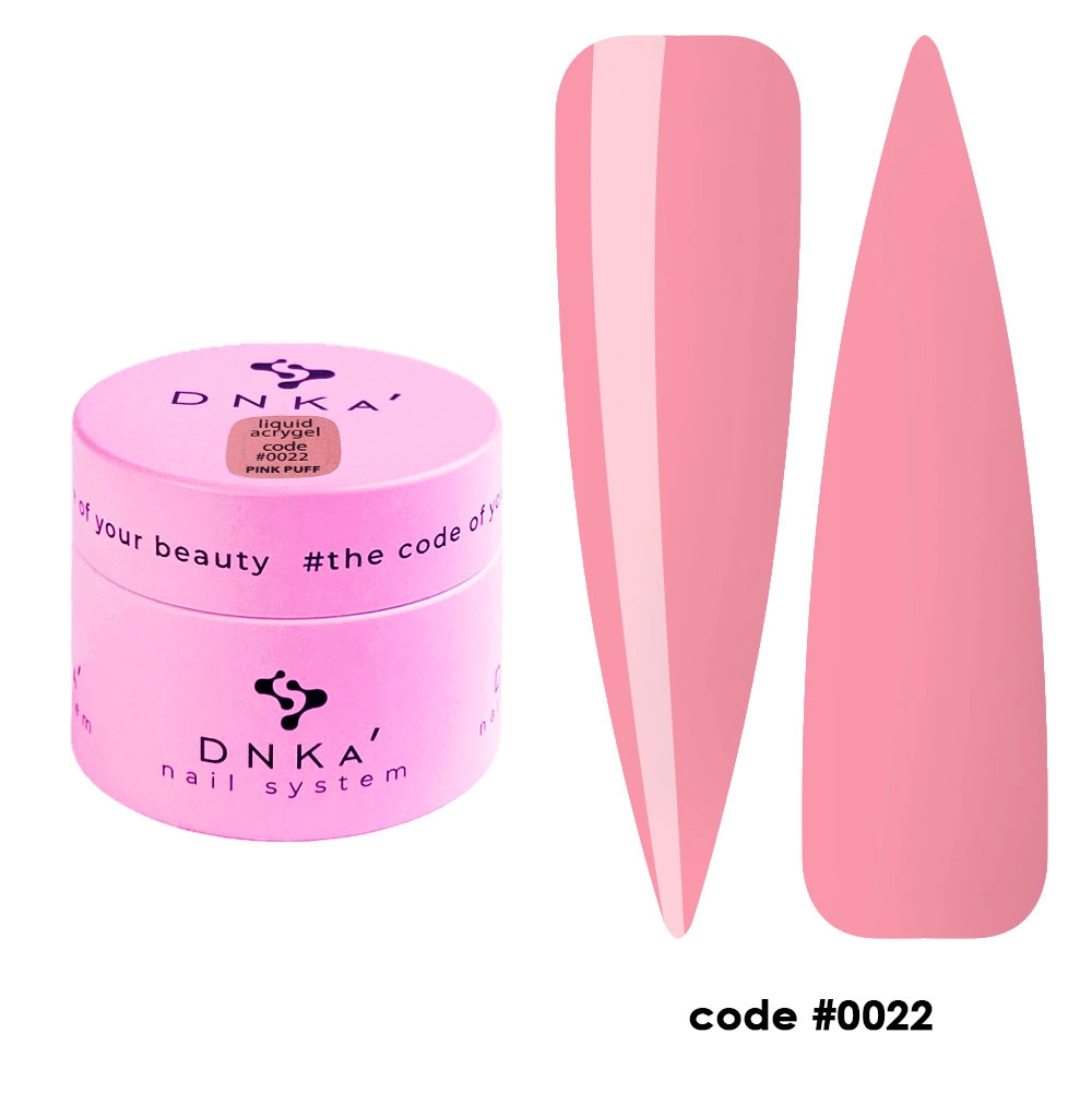 Dessata Liquid AcryGel DNKa’ 15 ml #0022 (jar) Pink Puff
