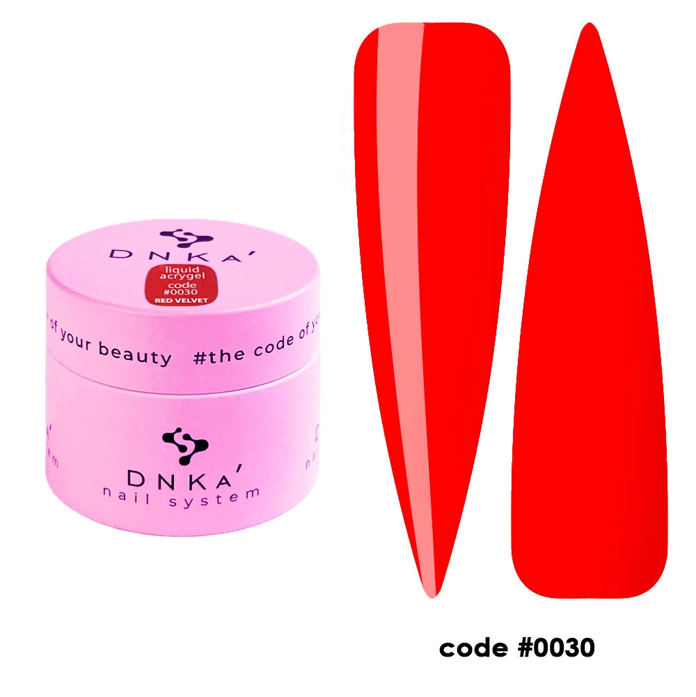 Dessata Liquid AcryGel DNKa’ 15 ml #0030 (jar) Red Velvet