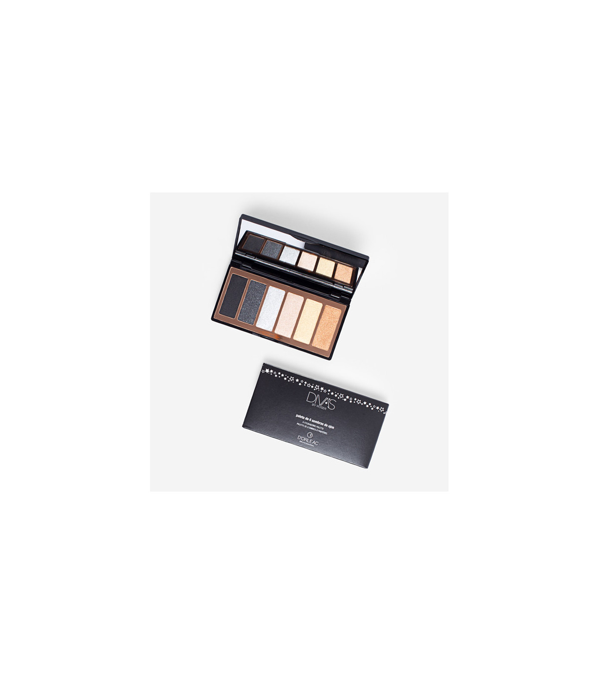 D'orleac PALETA SOMBRA OJOS DIVA'S Promoción por tiempo limitado