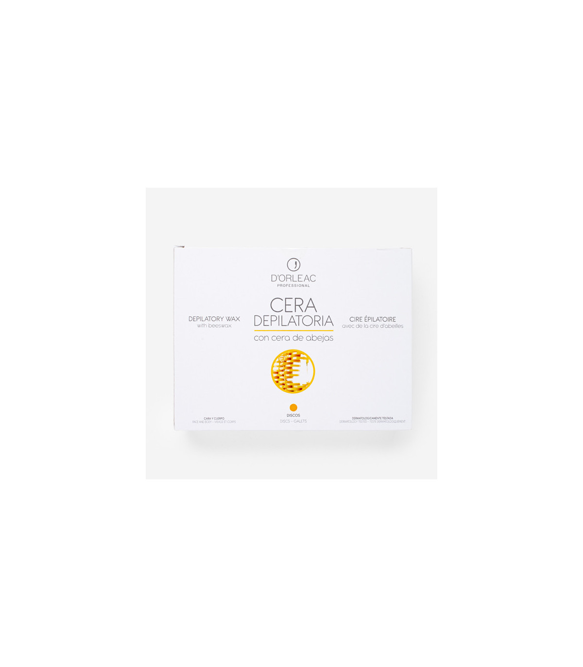 D'orleac CERA D'ORLEAC ABEJAS EN DISCOS-C/1 KGS. NATURAL Superdescuento