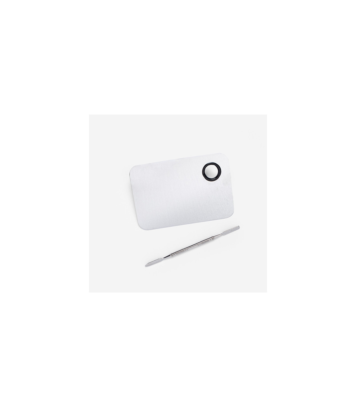 D'orleac PALETA Y ESPATULA PARA MAQUILLAJE