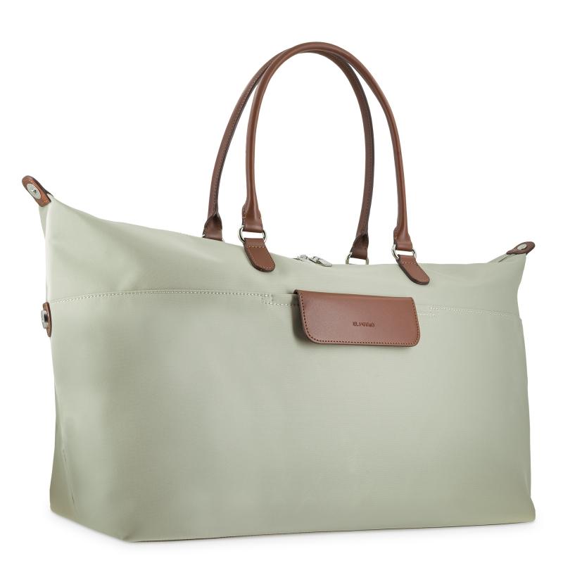 ﻿El potro Bolso cesta de viaje grande beige-El Potro Tienda de fábrica