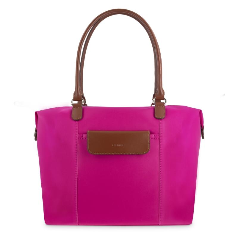 El potro Bolso cesta tote rosa-El Potro Ahorra y exporta