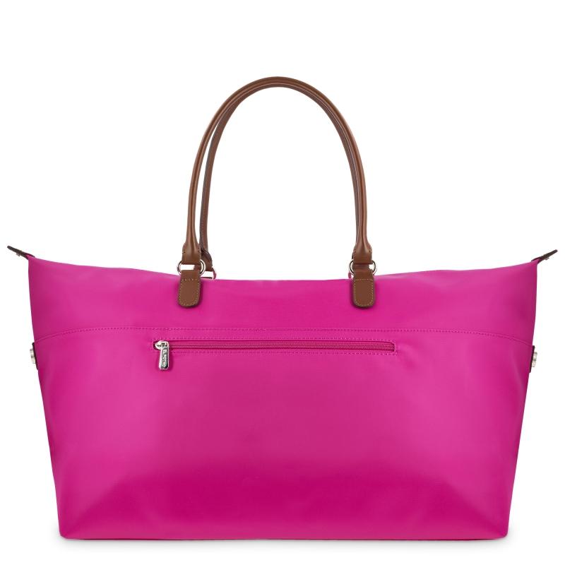 El potro Bolso cesta de viaje grande rosa-El Potro Última moda