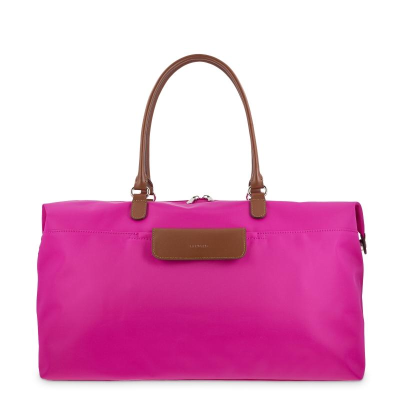 El potro Bolso cesta de viaje grande rosa-El Potro Última moda