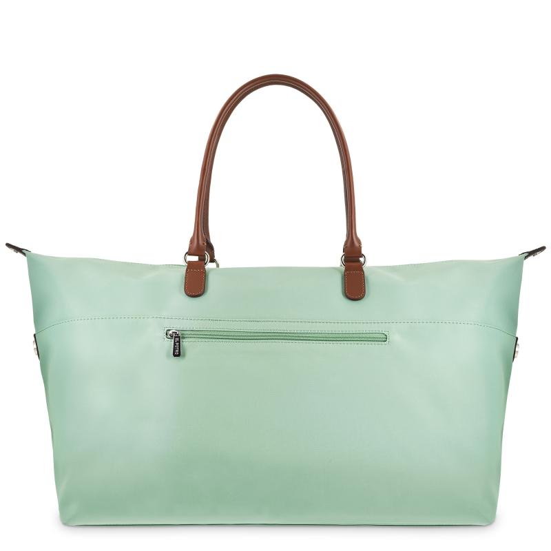 El potro Bolso cesta de viaje grande verde agua-El Potro Descuento por venta flash