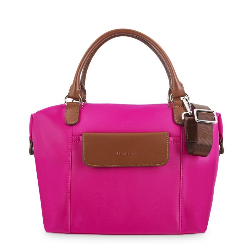 El potro Bolso cesta pequeño rosa-El Potro Ofertas especiales
