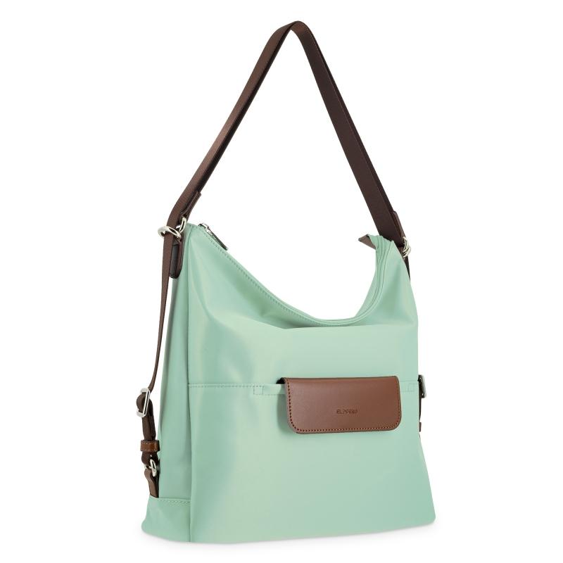 El potro Bolso convertible en mochila verde agua-El Potro Outlet