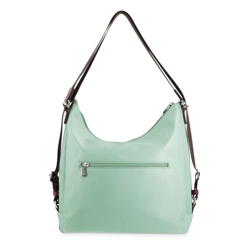 El potro Bolso convertible en mochila verde agua-El Potro Outlet