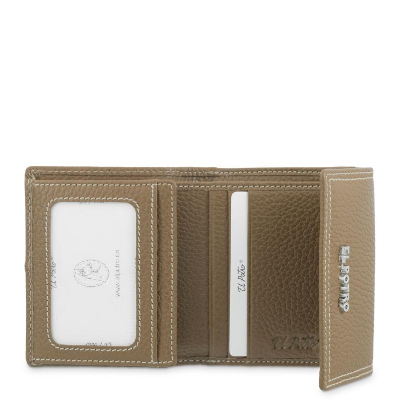 El potro Cartera solapa pequeño mujer en piel vacuno color cuero- Floater Envío gratis
