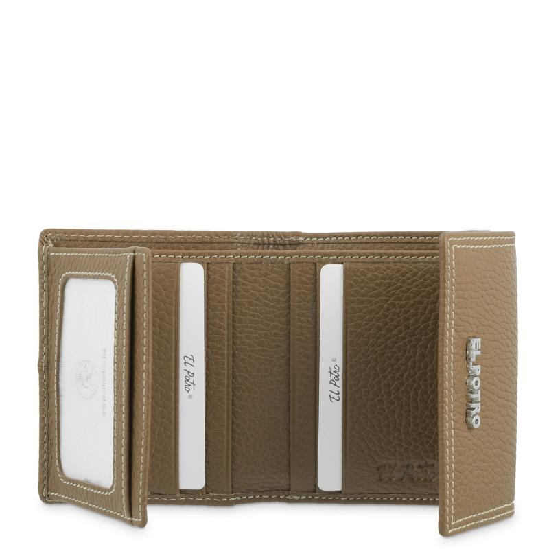 El potro Cartera solapa pequeño mujer en piel vacuno color cuero- Floater Envío gratis