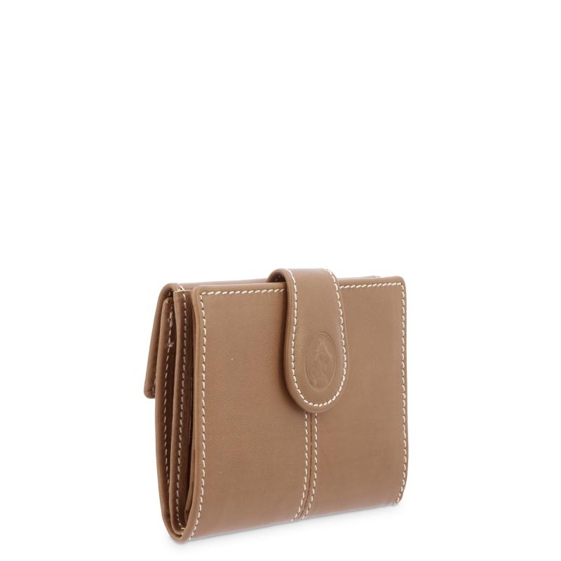 El potro Cartera pequeña mujer en piel vacuno color cuero-origen-El Potro Oferta especial