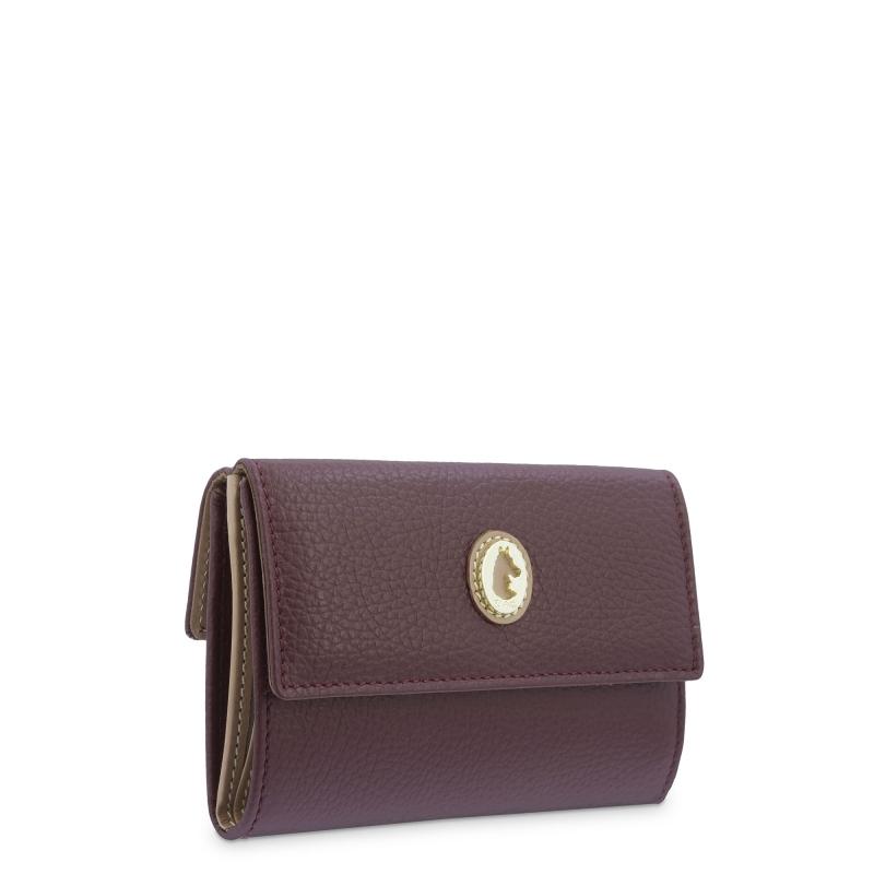 El potro Cartera mediana mujer en piel vacuno color burdeos-El Potro Último día