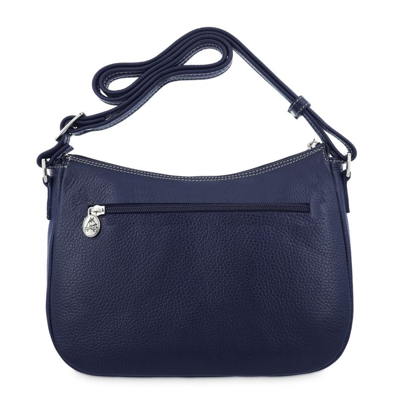 El potro Bolso Hobo mujer en piel vacuno color azul - Floater Promoción trimestral