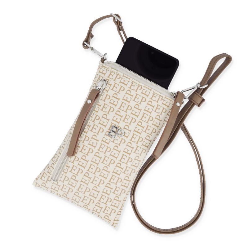 El potro Bolso bandolera funda móvil insignia beige-El Potro Precios de Black Friday