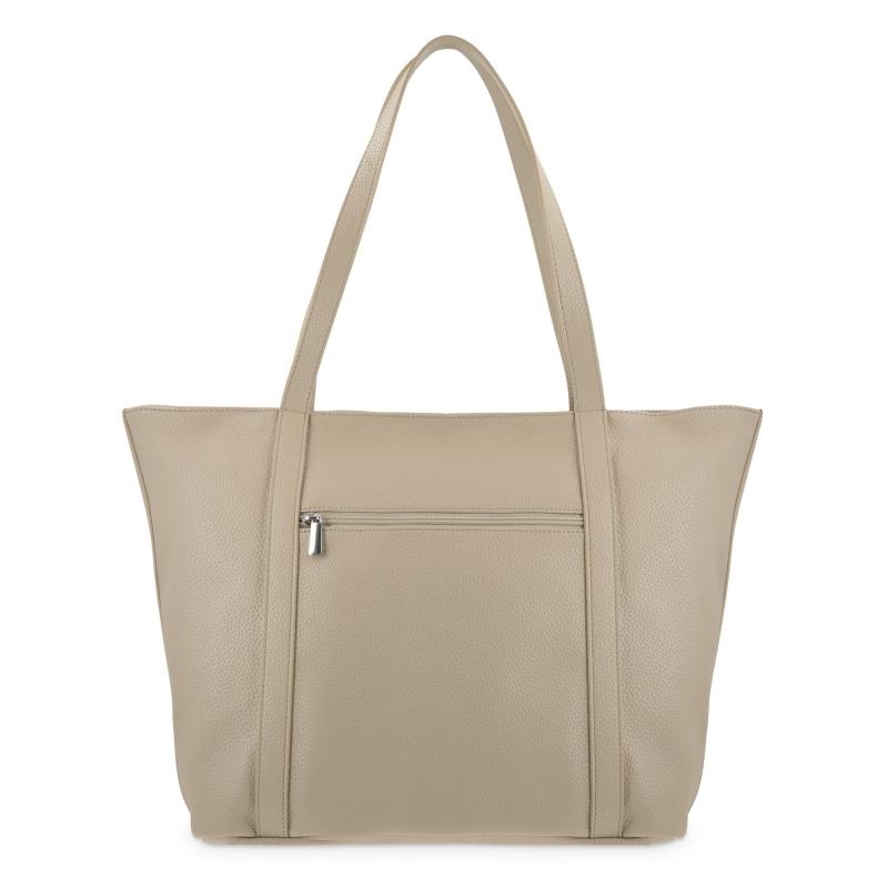 El potro Bolso shopping de El Potro color almendra-Siena Libre de impuestos