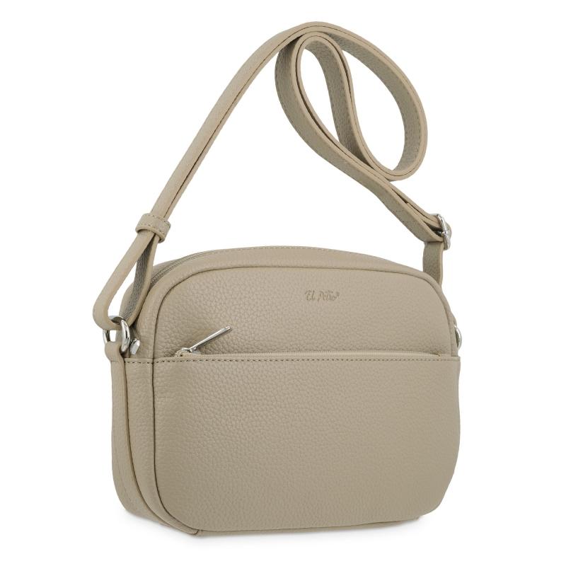 El potro Bolso bandolera de El Potro color almendra-Siena Ofertas de temporada