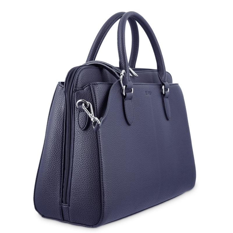 El potro Bolso shopping 3 cremalleras de El Potro color azul-Siena En oferta