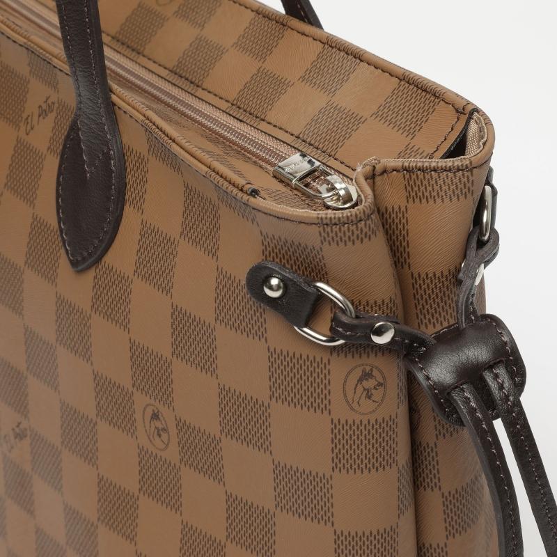 El potro Bolso tote chess moca-El Potro Tienda