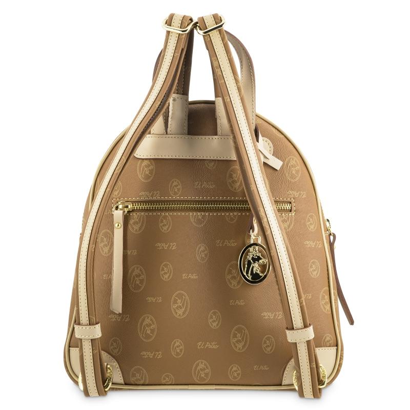 El potro Mochila mediana de color cuero-EL POTRO Ofertas de temporada