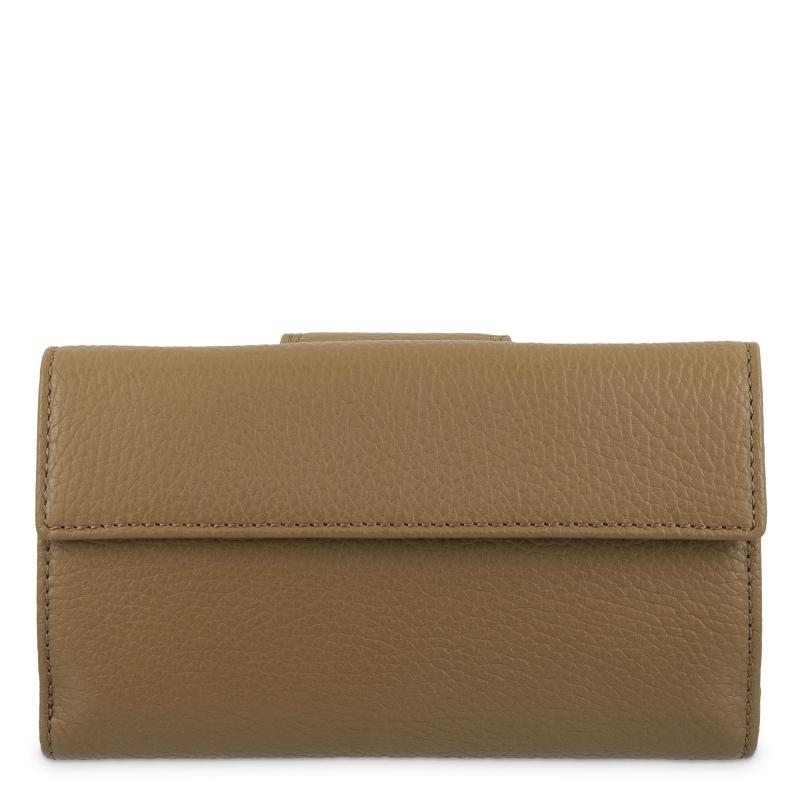 El potro Cartera de mujer grande en piel vacuno color cuero - I R I S Liquidación