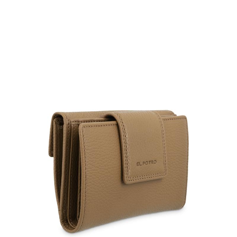 El potro Cartera de mujer mediana en piel vacuno color cuero- I R I S Limitado a 3 días