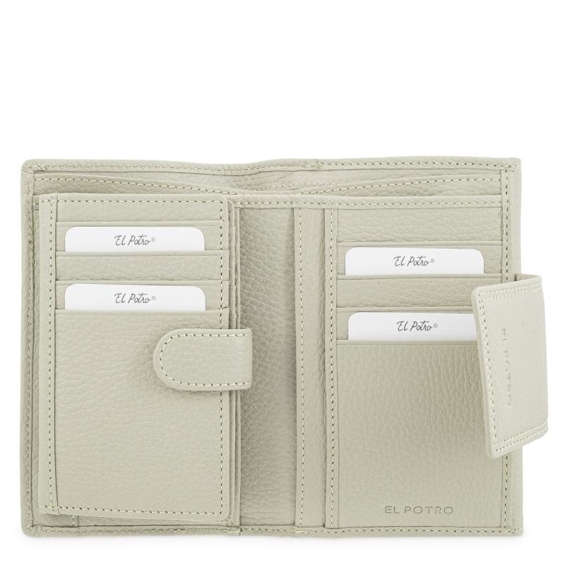 El potro Cartera de mujer mediana en piel vacuno color beige- I R I S Ahorra y exporta