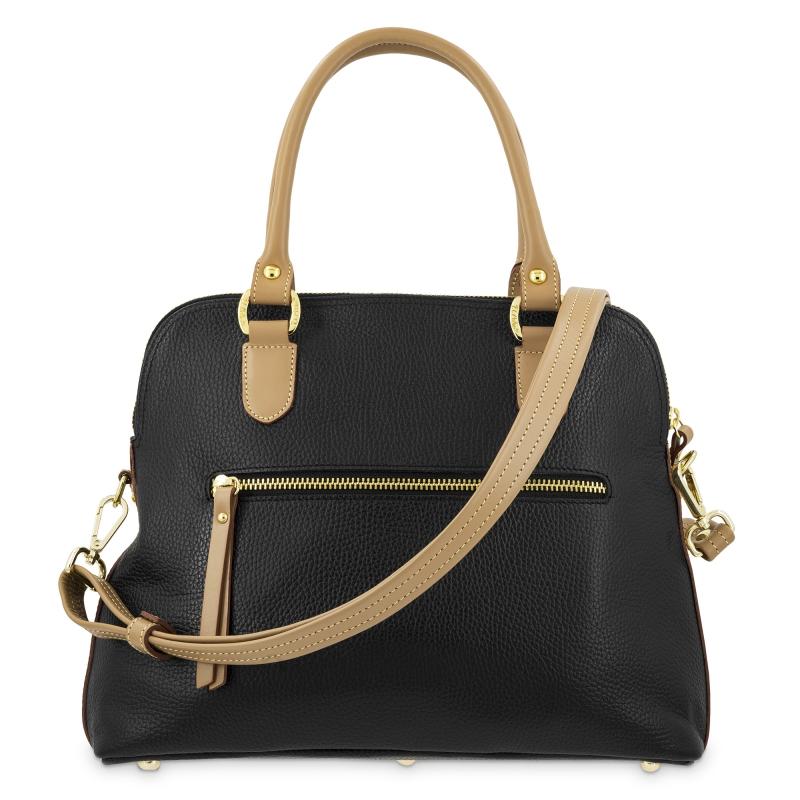 El potro Bolso bugatti de mujer en piel vacuno color negro- Oasis Descuentos del mes