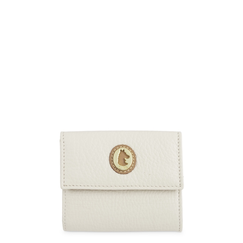 El potro Cartera pequeña mujer en piel vacuno color ivory-El Potro