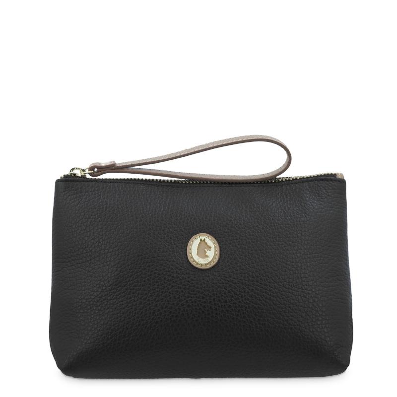El potro Bolsa en piel vacuno color negro - El Potro