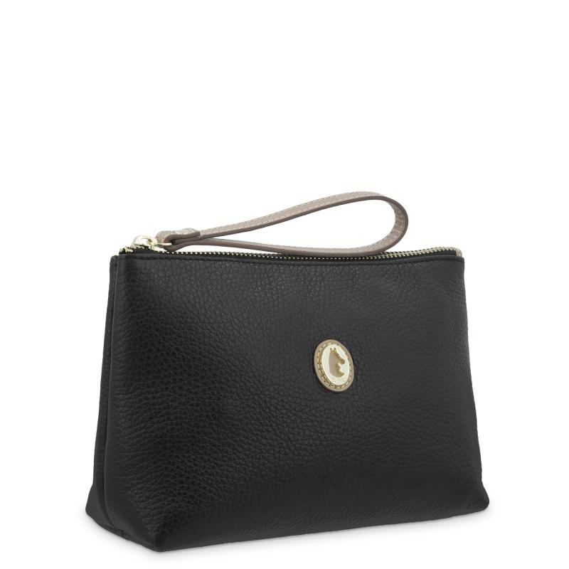El potro Bolsa en piel vacuno color negro - El Potro Ofertas