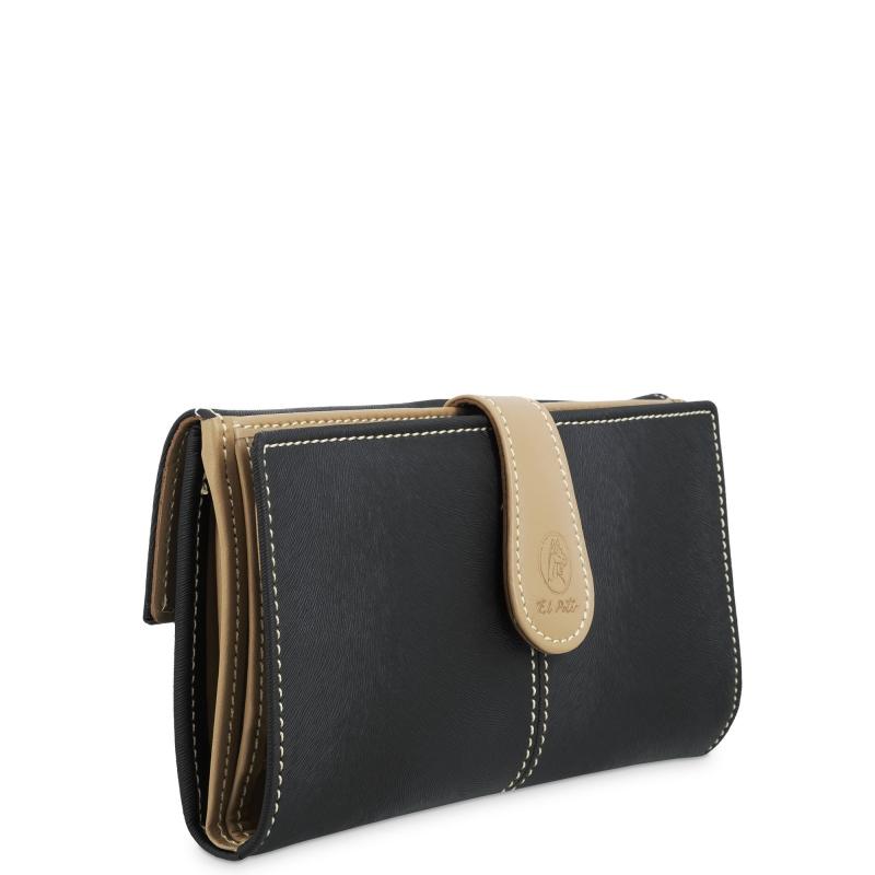 El potro Cartera grande mujer en color negro-base-El Potro Liquidación
