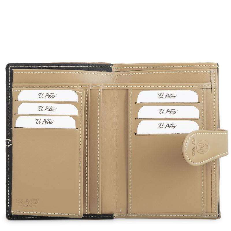 El potro Cartera mediana mujer en color negro-base-El Potro Mejor oferta