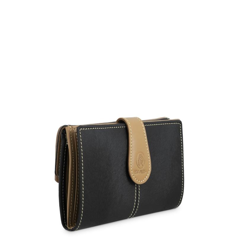 El potro Cartera mediana mujer en color negro-base-El Potro Mejor oferta