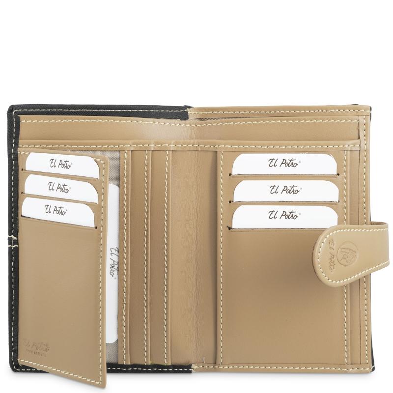 El potro Cartera mediana mujer en color negro-base-El Potro Mejor oferta